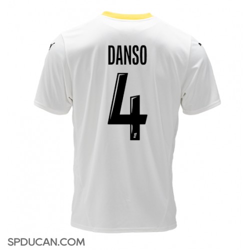 Muški Nogometni Dres RC Lens Kevin Danso #4 Rezervni 2024-25 Kratak Rukav